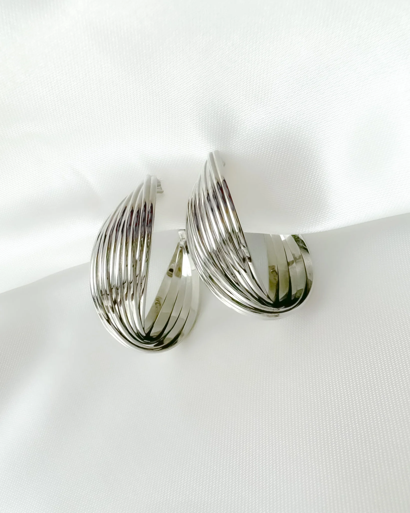 Eirene Silver Earrings
