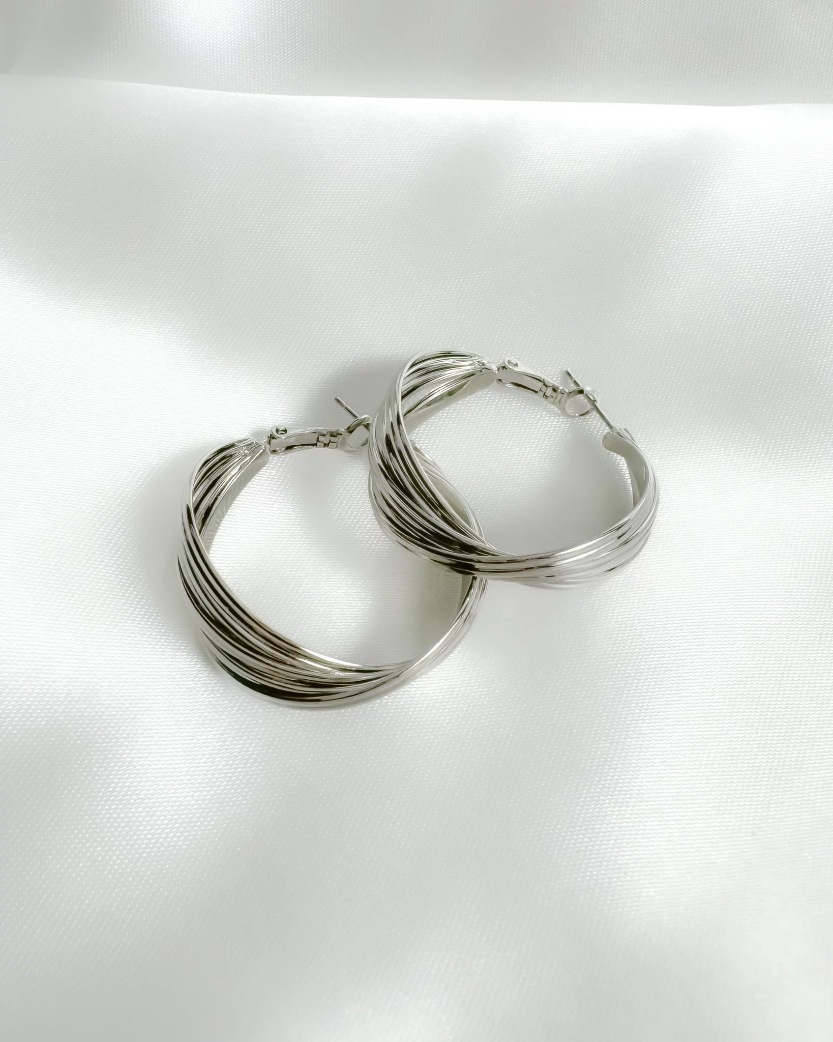 Eirene Silver Earrings - Image 2
