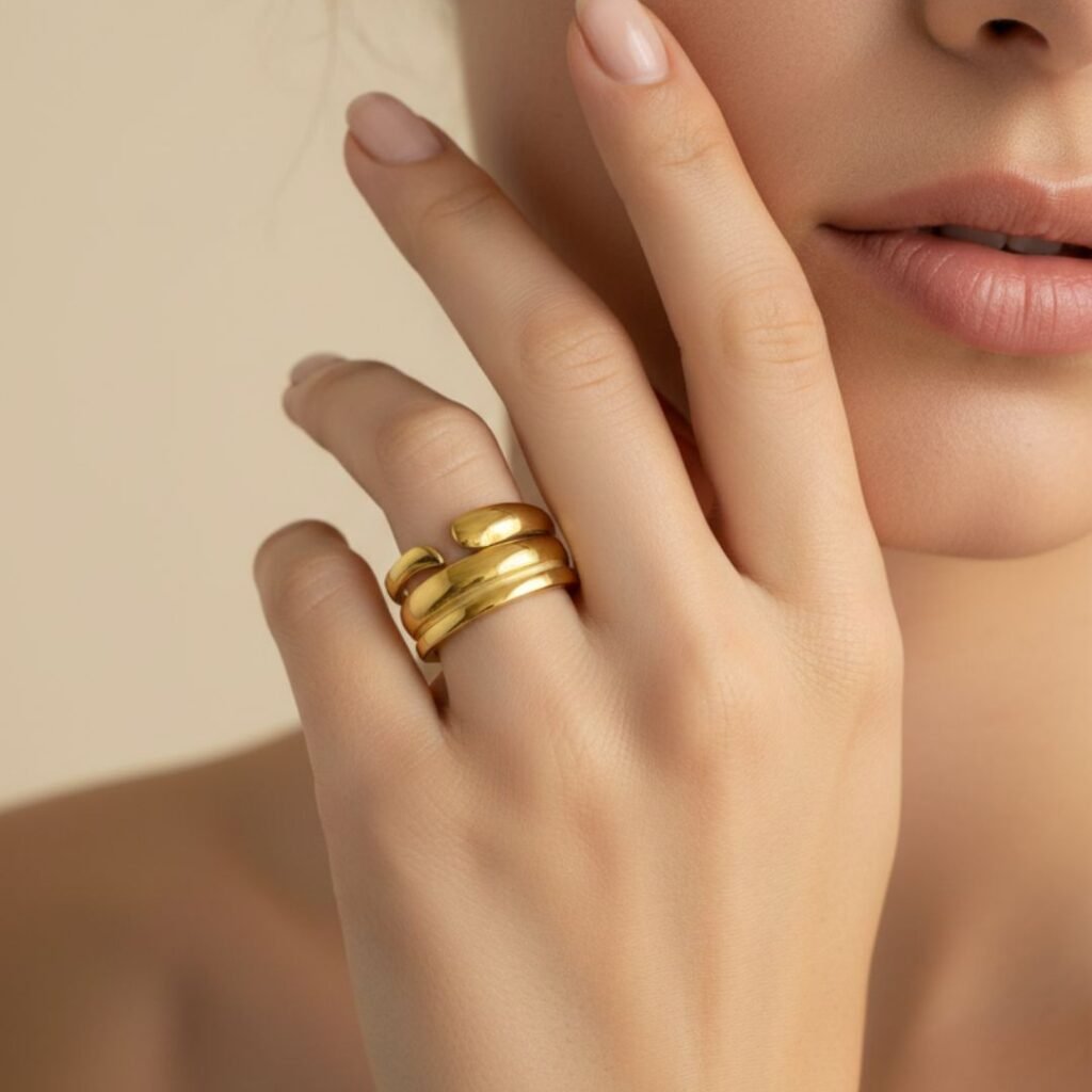 Phaedra Gold Ring
