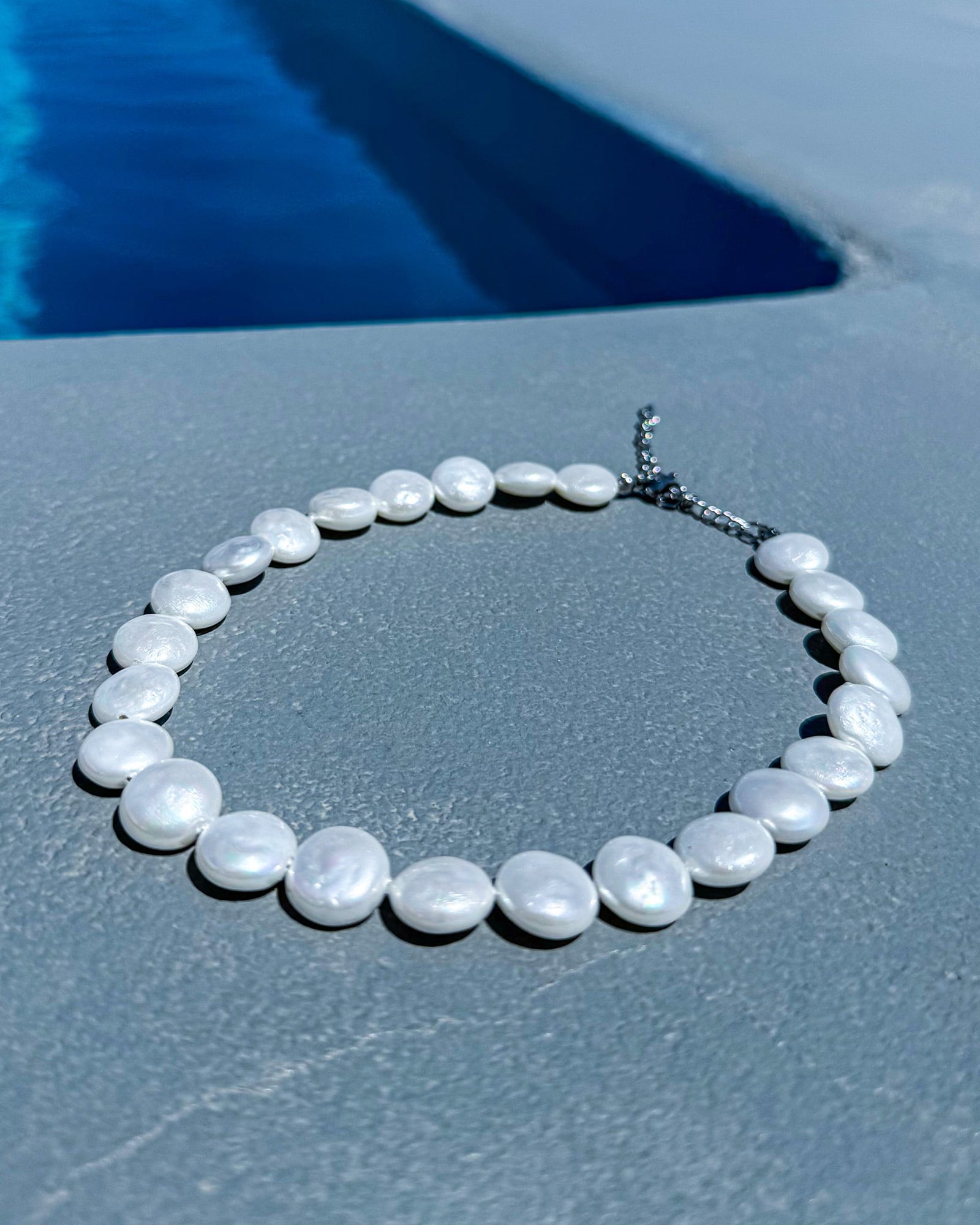 White Pearl Choker - Image 2