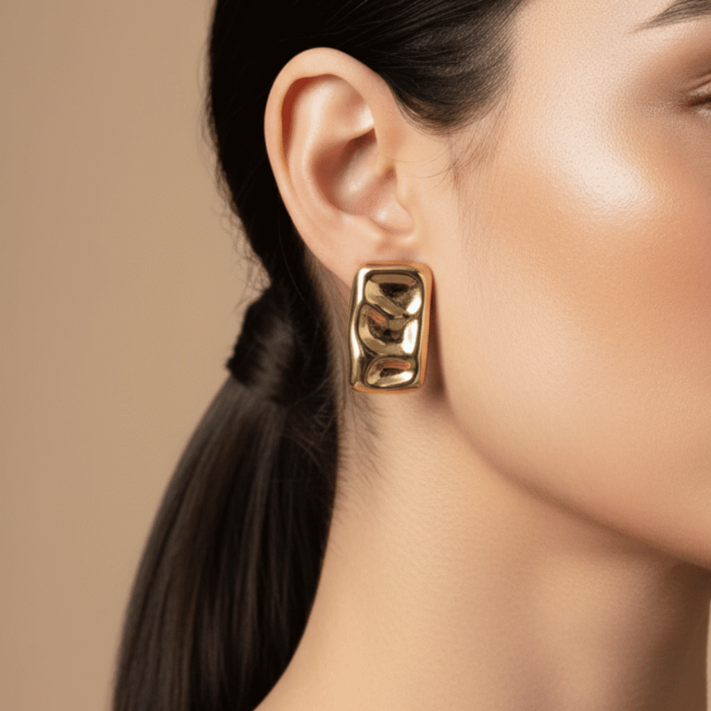 Deus Gold Earrings