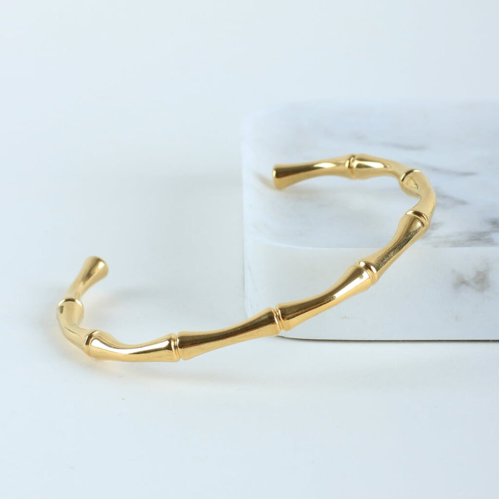 Bamboo Gold Bracelet