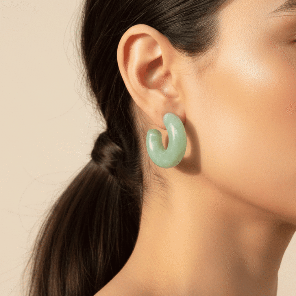 Candy Grass Earrings