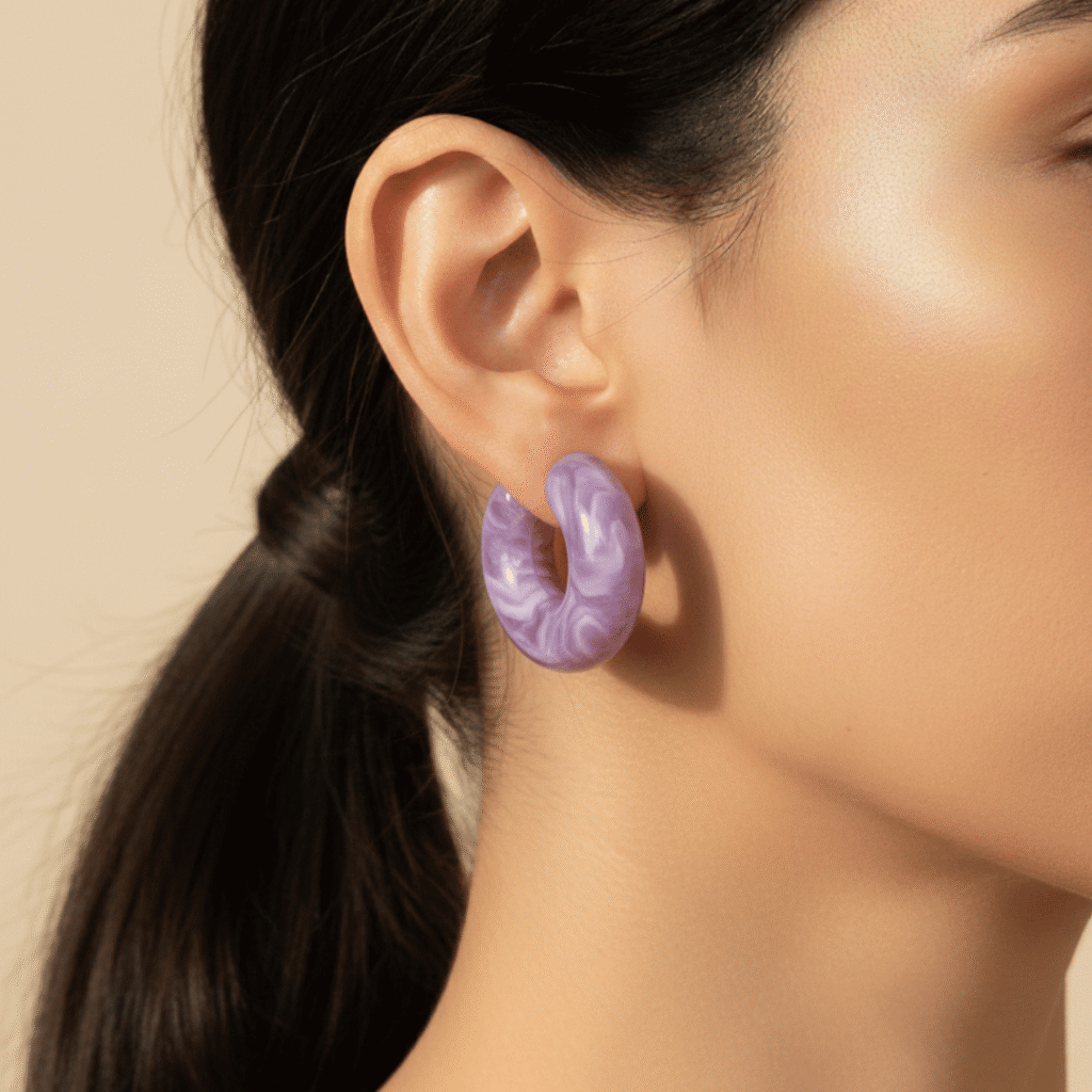 Candy Lilac Earrings