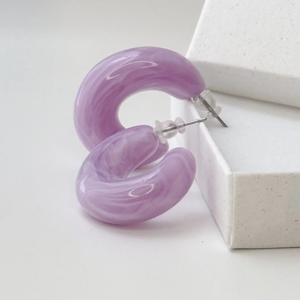 Candy Lilac Earrings