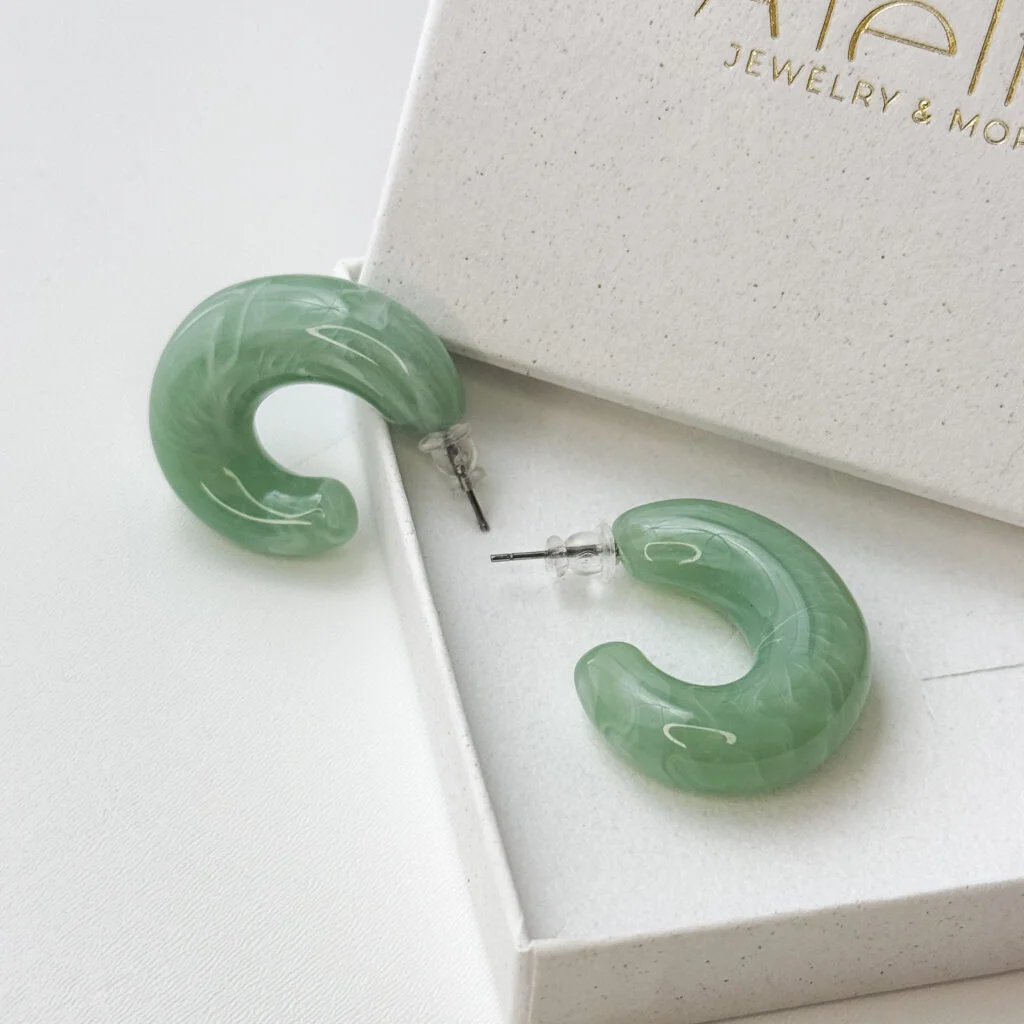 Candy Grass Earrings